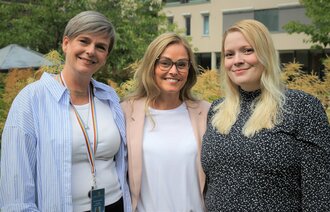 Bilde av Tone Moksnes, Mari Y. Hagen og Simone Strindberg