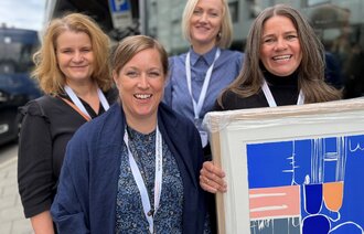 Bildet viser vinnerne av Årets Akuttpsykiatripris