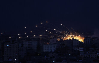 israelske bomber over gaza