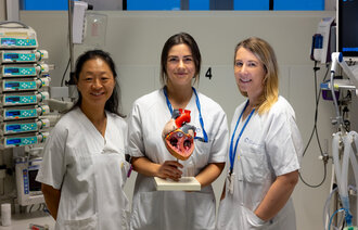 Bildet viser Silje Sang Borgersen, Silje Bjøru og Oda Istre.