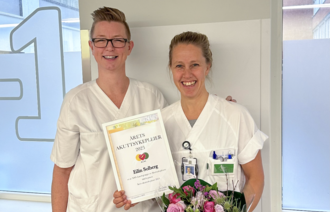 Bildet viser Hanne Mari Reiremo og Eilin Solberg.