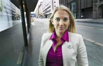 Bilde av NSF-leder Lill Sverresdatter Larsen