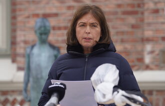 Bildet viser sykehusdirektør Grethe Aasved