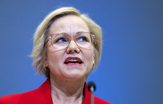 Bildet viser helse- og omsorgsminister Ingvild Kjerkol