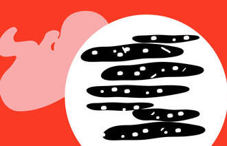 Bildet er en illustrasjon av kvinnens underliv og det ufødte liv