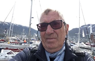 Bildet viser en selfie av Knut Sand Bakken