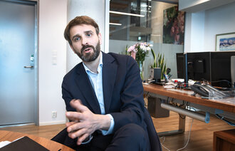 Bildet viser helseminister Jan Christian Vestre