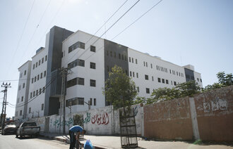 Bilde av Shifa-sykehuset i Gaza