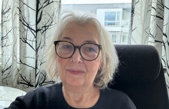 Bildet viser en selfie tatt av Gro Gade Haanes.