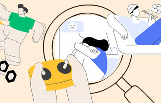 Bildet viser ulike ungdommer