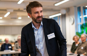 Bildet viser helseminister Vestre