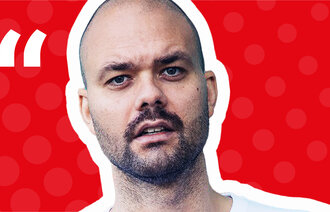 Bildet viser et portrett av Lars Berrum