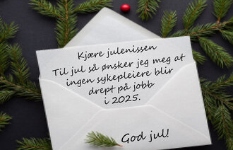 Bildet viser en ønskeliste