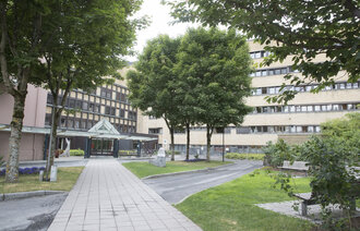 Bildet viser Sykehuset i Telemark.