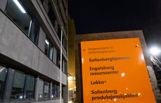 Bilde utenfor Sofienberghjemmet i Oslo