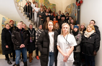 Bildet viser Silje Sandå Storvik og kolleger.