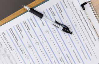 Bildet viser et ESAS-skjema.