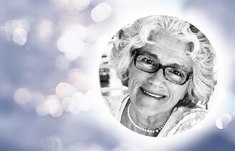 Bildet viser et portrett av Solveig Ude