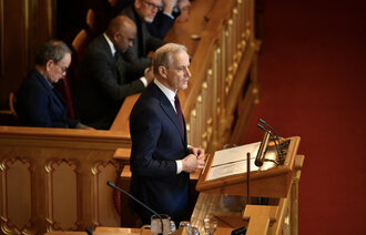 Bilde av statsminister Jonas Gahr Støre