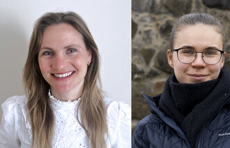 bildet viser Andrea Stoltenberg og Hege Kristine Dahlen