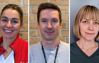 Bildet viser Stine Engebretsen, Håvard Vangdal og Signe Jordet Jervell.