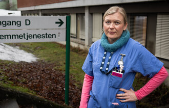 bildet viser Cecilie Søreid