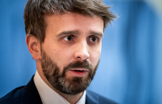 Bildet viser helse- og omsorgsminister Jan Christian Vestre (Ap) 