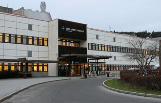 bildet viser Sørlandet sykehus