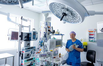 Linn Jervidalo, anestesisykepleier Kirkens sykehus