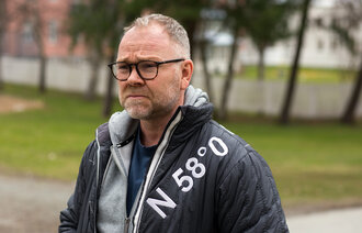 Bildet viser sykepleier John-Arne Horn