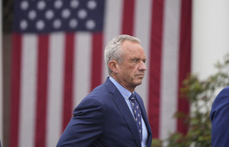 Bildet viser helseminister i USA, Robert F. Kennedy