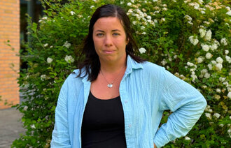 Bildet viser Birgitte Nesland