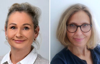 Bildet viser innleggsforfatterne Solstad Olavesen og Pettersen Sandtrø