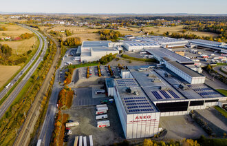 Bilde av Askos lager i Vestby