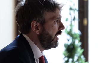 Bildet viser helse- og omsorgsminister Jan Christian Vestre (Ap) 