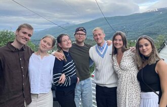 bilde av svenske legestudenter