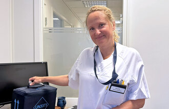 Bilde viser Birgitte Teien er spesialist i klinisk allmennsykepleie 