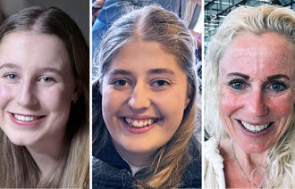 Bildet viser portretter av de tre innleggsforfatterne