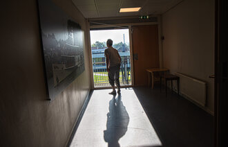 Bildet viser pasient på Økernhjemmet