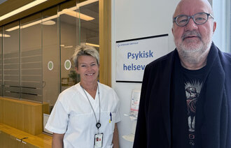 Bilde av Birgitte Ystehede  og Kim Larsen