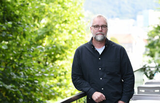 bildet viser HTV i Bergen, Jostein Storsæter