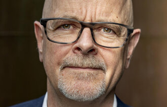 Bildet viser kommunikasjonsdirektør Kim Hannisdahl i Helse Nord