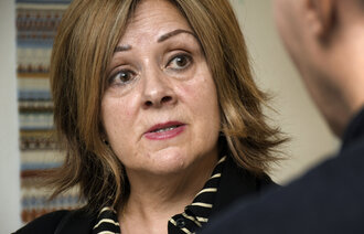 Bildet viser Helse Nord-direktor Marit Lind