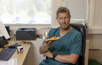 bildet viser Helge Einar Lundberg