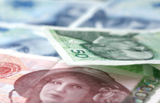 Bildet viser norske sedler