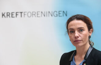 Bildet viser generalsekretær Ingrid Stenstadvold Ross i Kreftforeningen