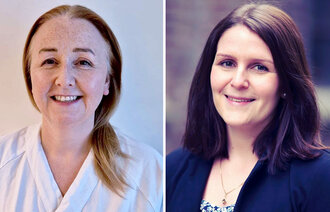 Bilde av Marit Bjerkås og Hilde Kristin Refvik Riise