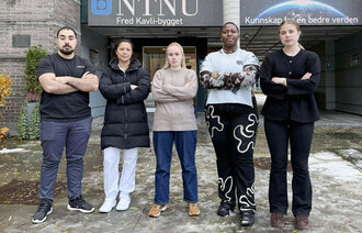 bilde av studentlederene ved NTNU