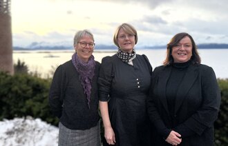 bildet viser ansatte ved Høgskolen i Molde