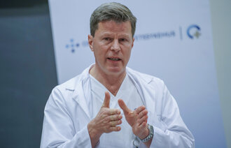 Bildet viser overlege Are Martin Holm.